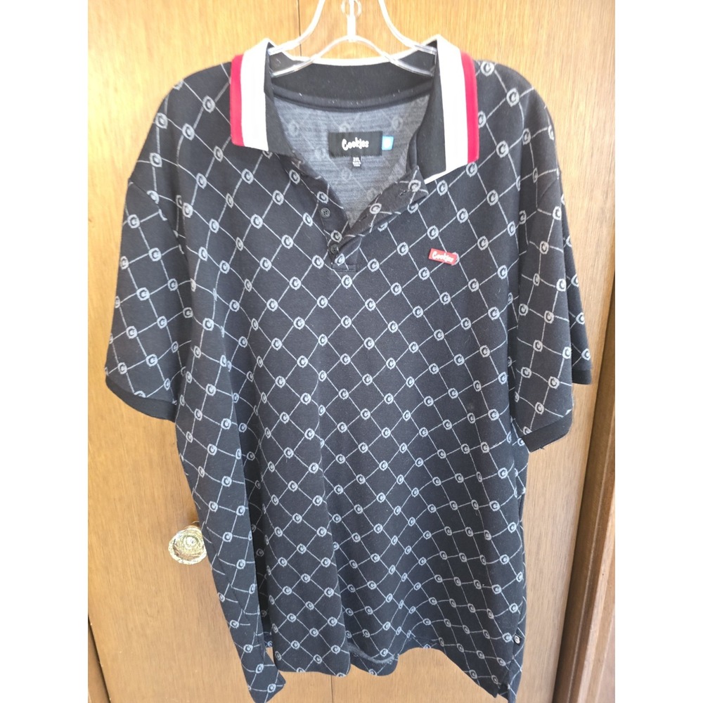 Cookies SF Shirt‎ Mens 2XL Long Sleeve Black Gray